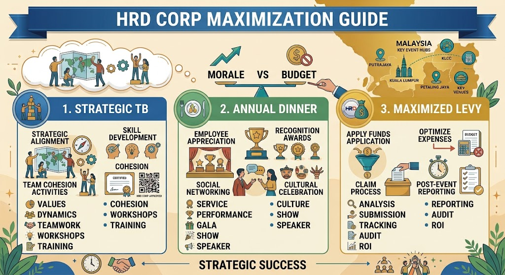 A guide for HR, Team Building + Annual Dinner (HRDF)